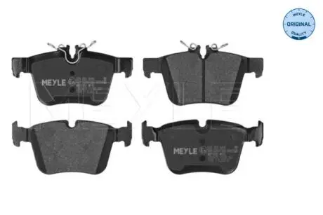 0252535416 Колодки тормозные дисковые MEYLE подбор по vin на Brocar