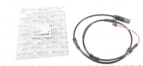 3145270029 Датчик зносу гальмівних колодок (задніх) BMW 5 (F10/F11) 10- MEYLE підбір по vin на Brocar