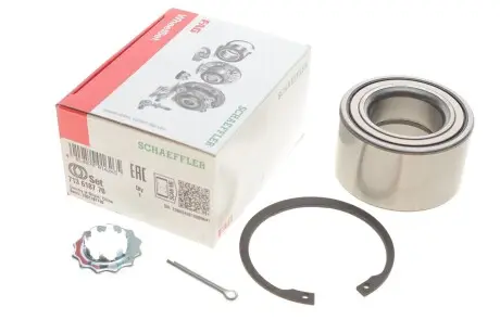 713618770 Підшипник маточини (передньої) Toyota Avensis 97-08/Corolla 97-07 (40x74x42) FAG підбір по vin на Brocar