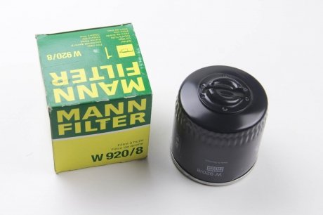 W9208 Фильтр масляный MANN підбір по vin на Brocar
