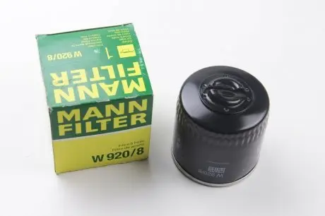 W9208 Фильтр масляный MANN подбор по vin на Brocar
