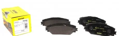 2433701 Колодки гальмівні (передні) Toyota RAV4 2.0-3.5/Prius 1.8 05- (Advics) TEXTAR підбір по vin на Brocar