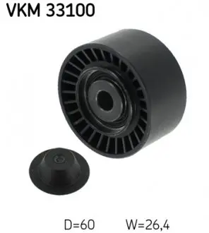 VKM33100 Обводний ролик SKF подбор по vin на Brocar