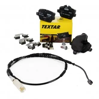 2362303 Колодки тормозные (задние) BMW 3 (E90/E92) 00-13/1 (E81/82/87) 03-13 (TRW) Q+ TEXTAR подбор по vin на Brocar