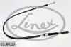 014407 Трос важеля КПП LINEX підбір по vin на Brocar