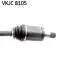 VKJC8105 Полуось SKF підбір по vin на Brocar