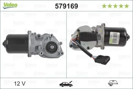 579169 Двигун склоочисника VALEO підбір по vin на Brocar