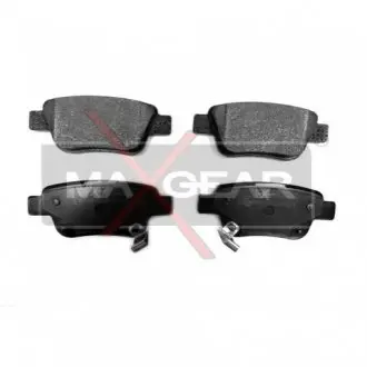 190462 Комплект гальмівних колодок, дискове гальмо MAXGEAR підбір по vin на Brocar