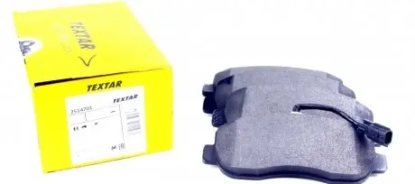 2514701 Колодки тормозные (передние) Renault Master III/Opel Movano B 10- (Brembo) Q+ (с датчиком) TEXTAR подбор по vin на Brocar