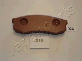 PP210AF Тормозн.колодки задн. Land Cruiser 96- JAPANPARTS подбор по vin на Brocar