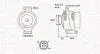 ALTERNATOR HONDA CR-V 2,2CTDI 05- 063731980010