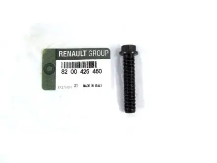 8200425460 Болт з шестигранною головкою з чорного металу RENAULT підбір по vin на Brocar