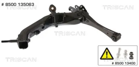 8500135063 WAHACZ TOYOTA T. AVENSIS 03-08 PR TRISCAN підбір по vin на Brocar