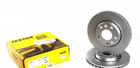 92195505 Диск гальмівний (передній) Renault Megane 08- (280x24) PRO+ TEXTAR підбір по vin на Brocar