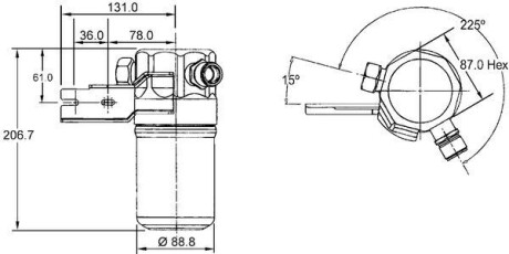 AD42000S OSUSZACZ KLIMATYZACJI AUDI A8 -02 MAHLE / KNECHT підбір по vin на Brocar