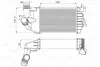 Радиатор интеркулера Opel Astra H/Zafira 1.3-1.9D 04- 818556