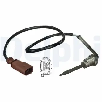 TS30088 Датчик температури вихлопних газів VW POLO 09- DELPHI підбір по vin на Brocar