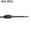 VKJC8913 PÓŁOŚ CITROEN C4 II/DS4 PR 950MM SKF підбір по vin на Brocar