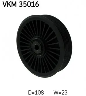 VKM35016 Натяжний ролік DB Sprinter,Viano,VitoAstra 98-05,Vectra 02-,Zafira -99 SKF підбір по vin на Brocar