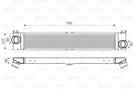818586 Интеркулер 818586 VALEO VALEO підбір по vin на Brocar