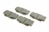 0986494497 Колодки тормозные (передние) Toyota Hilux 97-15 BOSCH підбір по vin на Brocar