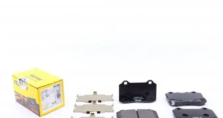 2574301 Колодки гальмівні (задні) Tesla Model S/X 13-/Jeep Grand Cherokee IV 10- (Brembo) TEXTAR підбір по vin на Brocar