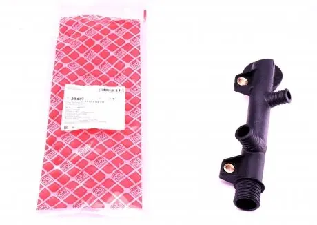 28430 Фланець системи охолодження BMW 3 (E30/E36) 1.6-1.8i 87-00 FEBI BILSTEIN підбір по vin на Brocar