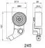 BE245 Натяжной ролик ГРМ Avensis,Corolla 2.0D-4D 99- JAPANPARTS підбір по vin на Brocar