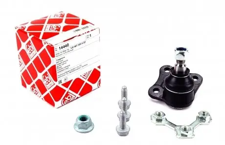 14440 Опора кульова (передня/знизу/L) Audi A3 -93/VW Golf IV -06 (к-кт) FEBI BILSTEIN підбір по vin на Brocar