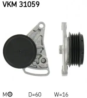 VKM31059 Шків натяжний SKF підбір по vin на Brocar
