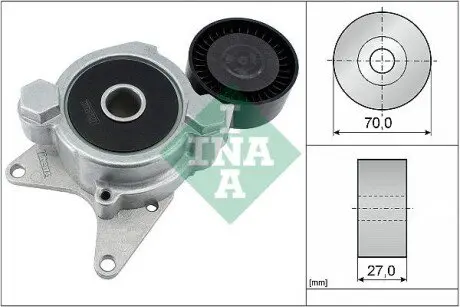 534017410 Натяжник ременя генератора Toyota Rav4 2.0/2.2D 06-/Lexus IS 05-12 INA підбір по vin на Brocar