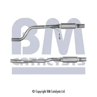 BM50027 Труба вихлопного газу BM CATALYSTS підбір по vin на Brocar