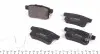 2443501 Колодки гальмівні (задні) Honda Accord VIII 2.0-2.4i 08- (Nissin) TEXTAR підбір по vin на Brocar