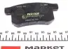 2443501 Колодки гальмівні (задні) Honda Accord VIII 2.0-2.4i 08- (Nissin) TEXTAR підбір по vin на Brocar