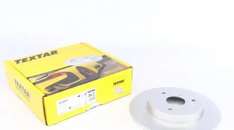 92155503 Диск гальмівний (передній) Smart Fortwo 0.8/1.0 CDi 07- (280x9.7) PRO TEXTAR підбір по vin на Brocar