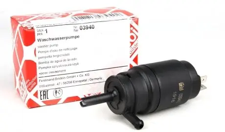 03940 Насос омивача FEBI BILSTEIN підбір по vin на Brocar