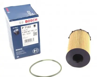 F026407122 Фільтр масляний VW Touareg 3.0TDI 11- BOSCH підбір по vin на Brocar
