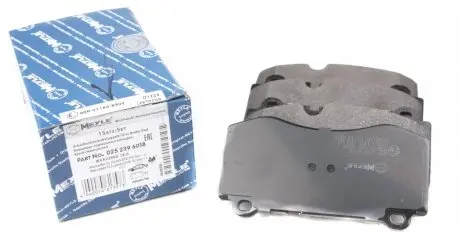 0252396018 Колодки гальмівні (передні) MB (W211/W221D) 2.1-5.5 05-13 MEYLE підбір по vin на Brocar