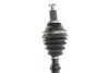 1004980629 Полуось (передняя) Seat Cordoba/Ibiza/Skoda Fabia/Roomster/VW Polo 1.2/1.4/1.9D 99- (R) MEYLE підбір по vin на Brocar