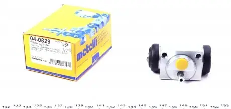 040829 Циліндр гальмівний (задній) Ford Fiesta V 01-10/Fusion 02-12/Ka 01-08/Mazda 2 03-07 METELLI підбір по vin на Brocar