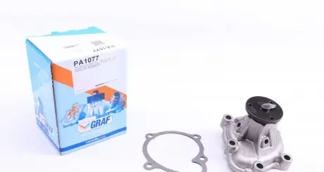 PA1077 Помпа воды Opel Astra H/J 04-10/Corsa D 06-14/Zafira B 08-15/Meriva 1.7CDTI/1.6 Turbo (R/B) (8 лоп) GRAF підбір по vin на Brocar