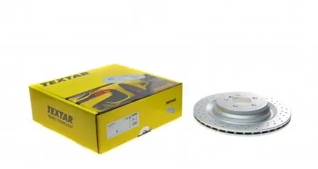 92283703 Диск тормозной (задний) MB V-class (W166) 11-15/GLE (X166) 12-19 (345x22) PRO TEXTAR підбір по vin на Brocar
