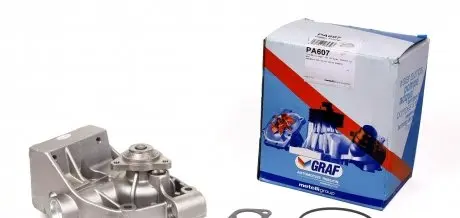 PA607 Помпа воды Citroen Jumper 2.8D/HDi 99-/Fiat Ducato 2.5TDI/2.8D/JTD 94-/Peugeot Boxer (R/B) (8 лоп.) GRAF подбор по vin на Brocar