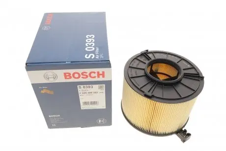 F026400393 Фильтр воздушный Audi A4/A5 2.0 TFSI 16V 15- BOSCH подбор по vin на Brocar