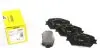 2392801 Колодки тормозные (передние) Toyota Camry 01-06 (Akebono) TEXTAR підбір по vin на Brocar