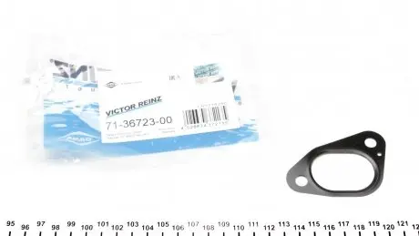 713672300 Прокладка коллектора выпускного Skoda Fabia 1.0i/1.4i 99-03 VICTOR REINZ подбор по vin на Brocar