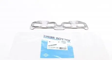 715338100 Прокладка колектора випускного Nissan X-Trail 2.0/2.5i 4x4 01-13, QR20DE/QR25DE VICTOR REINZ підбір по vin на Brocar