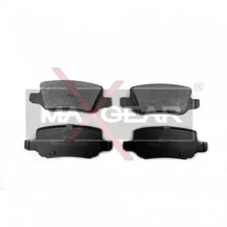 190452 Комплект тормозных колодок, дисковый тормоз MAXGEAR подбор по vin на Brocar