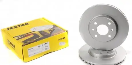 92069603 Диск тормозной (передний) Citroen Nemo/Peugeot Bipper 08- (257x22) PRO TEXTAR підбір по vin на Brocar