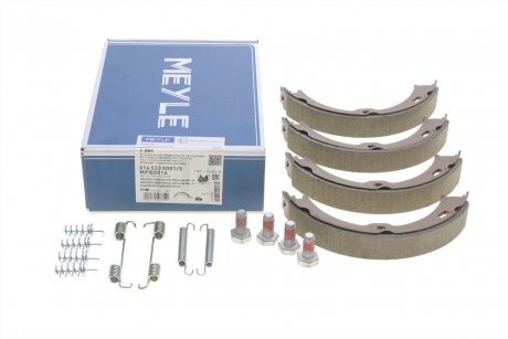 0145330001S Колодки ручника MB Sprinter/VW Crafter 06- (180x25) (с пружинками) MEYLE подбор по vin на Brocar